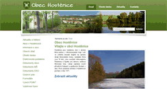 Desktop Screenshot of hostenice.cz